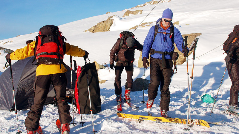 Skiing in Gulmarg Kashmir