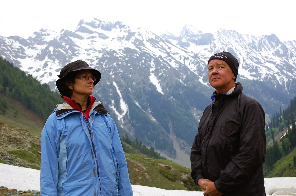 hiking in Pahalgam 